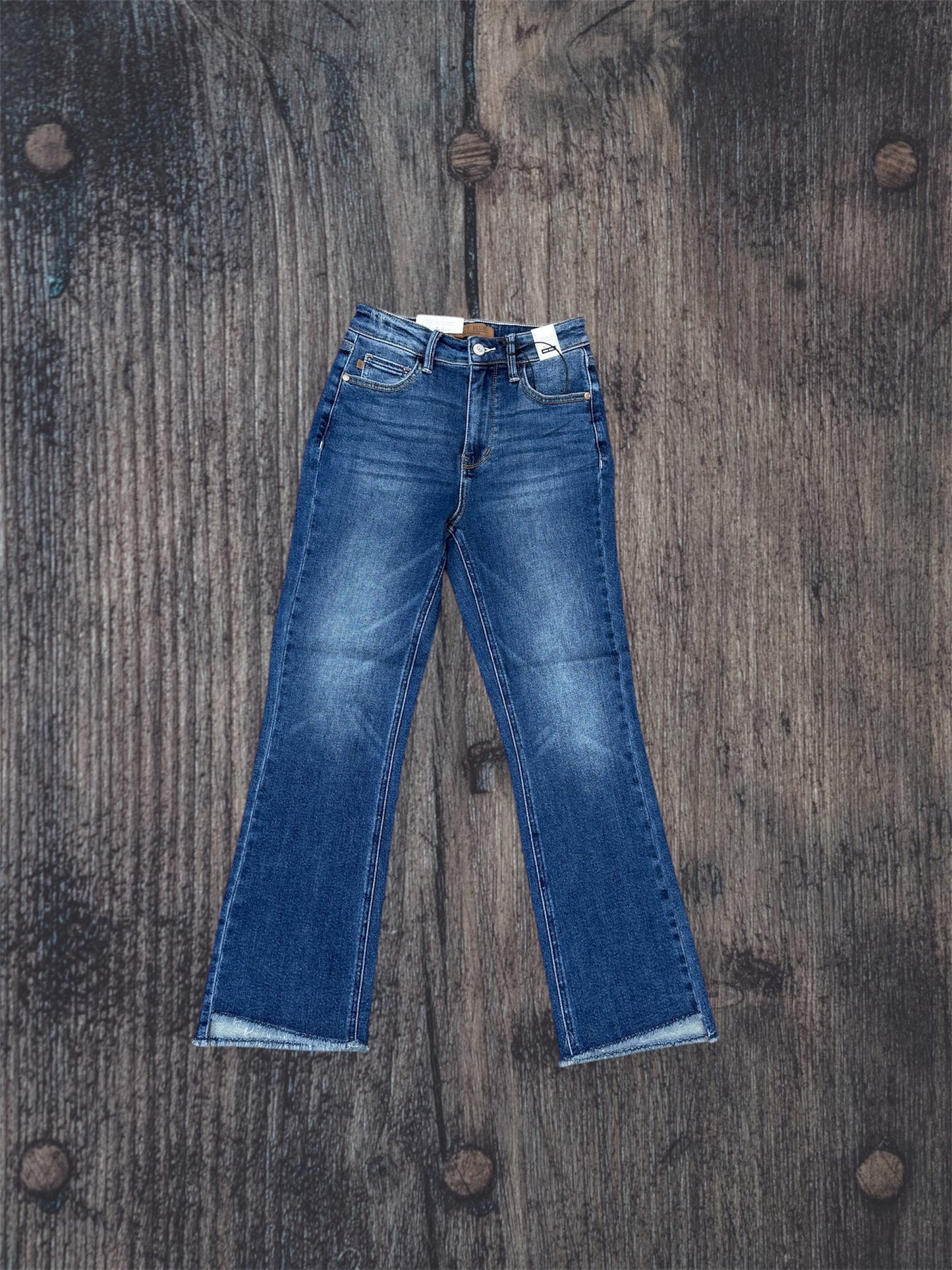 Dark Wash Kick Flare Judy Blue
