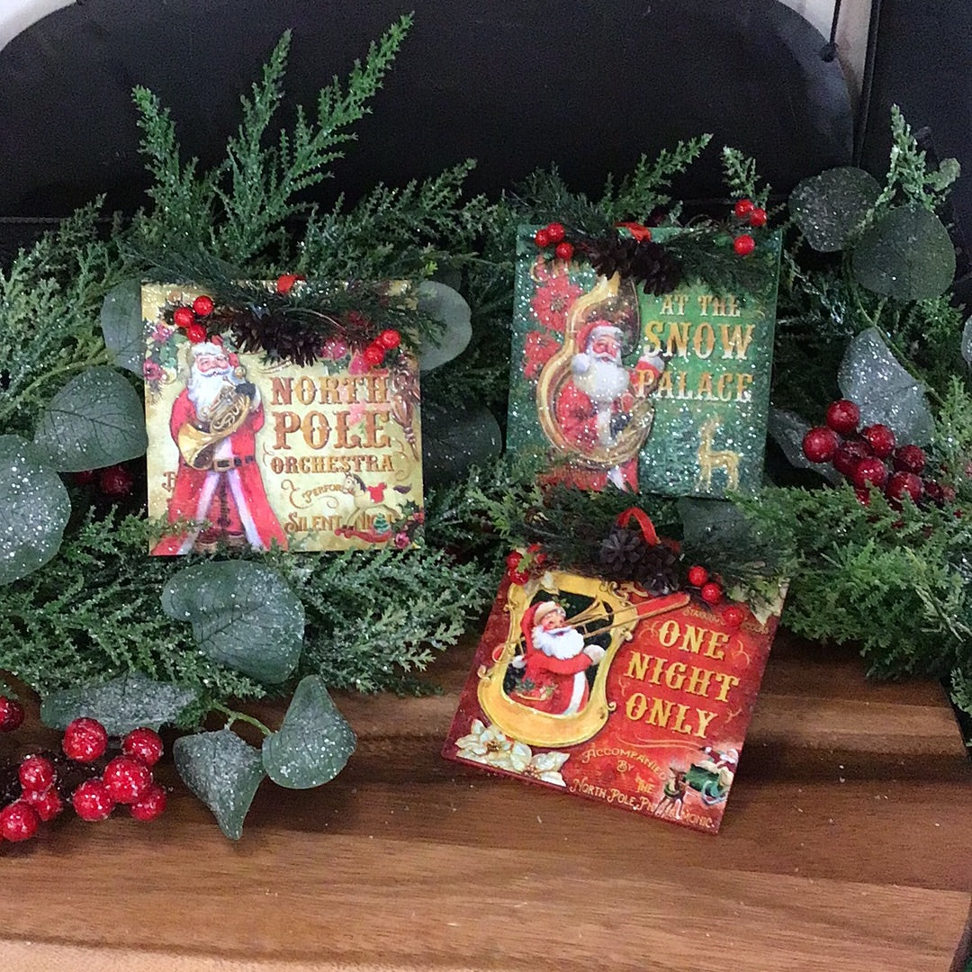 Santa's Orchestra Ornament