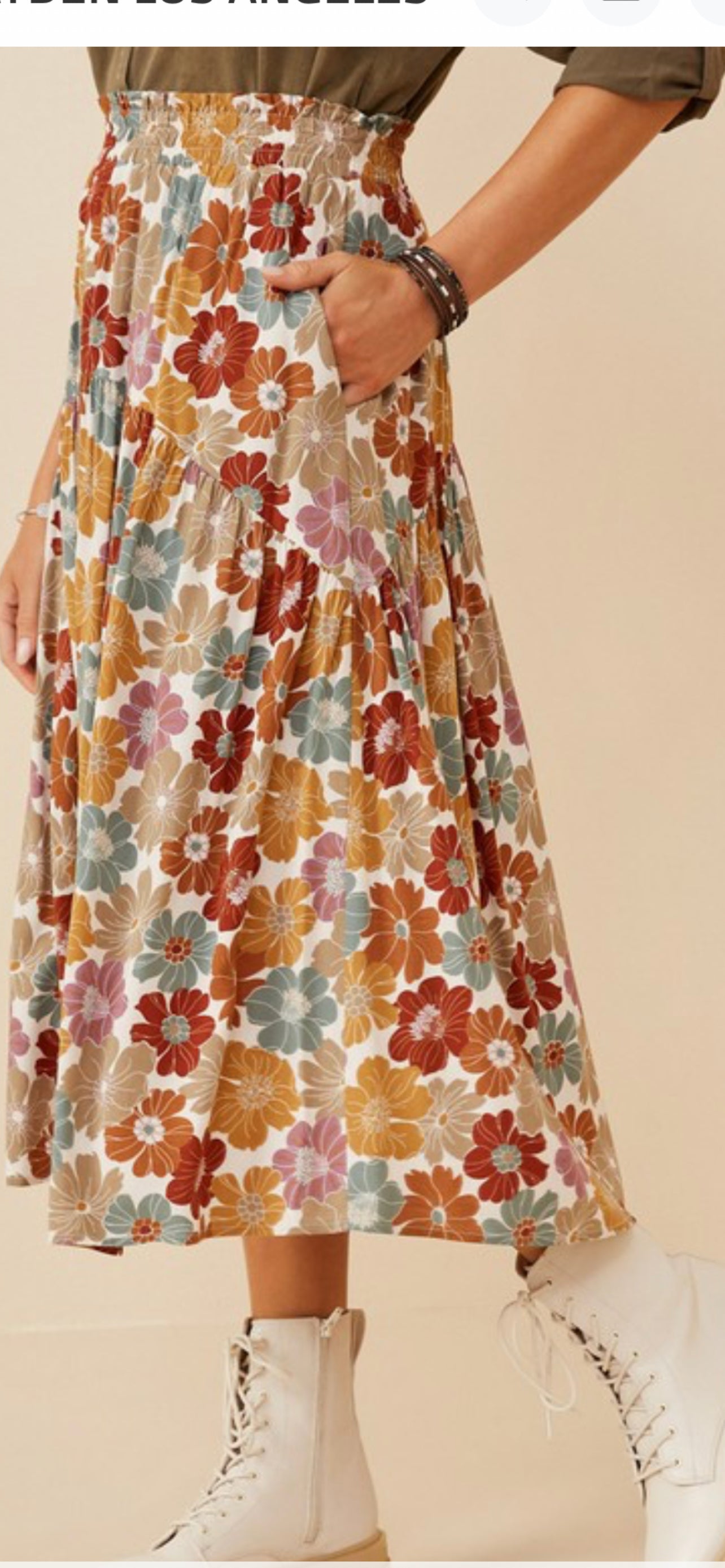 Floral Skirt