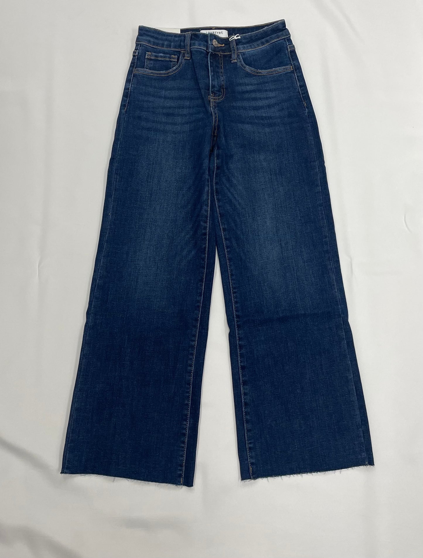 Dark Wide Leg Jeans
