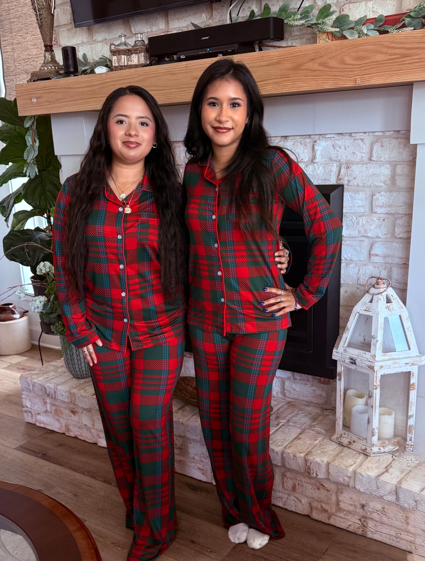 Telluride Plaid Button Up Sleep Shirt