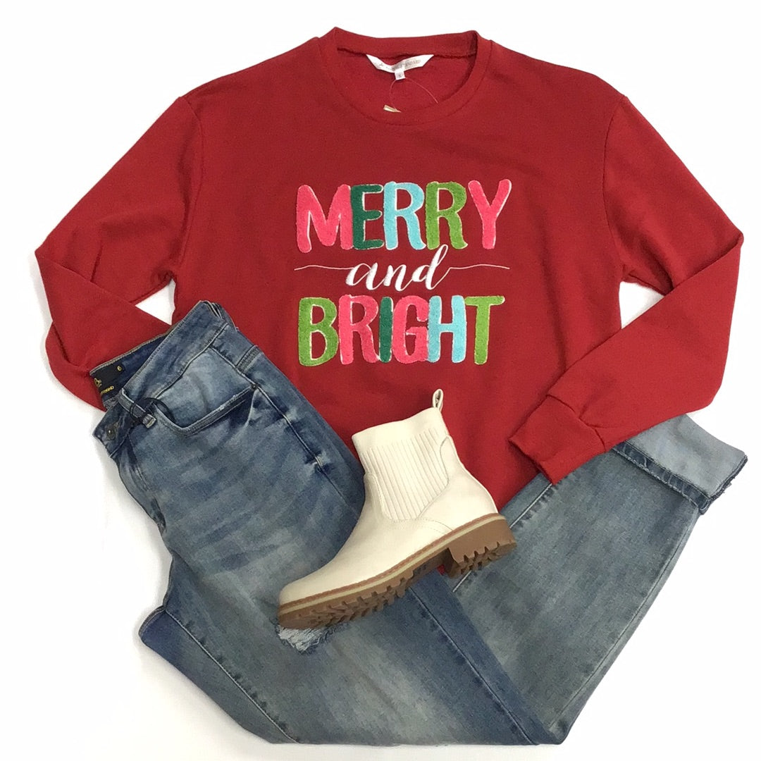 Merry And Bright Sweatshirt