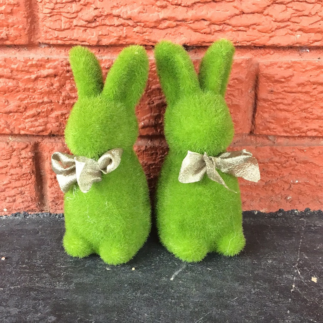 Catherine Small Bunny Decor Green