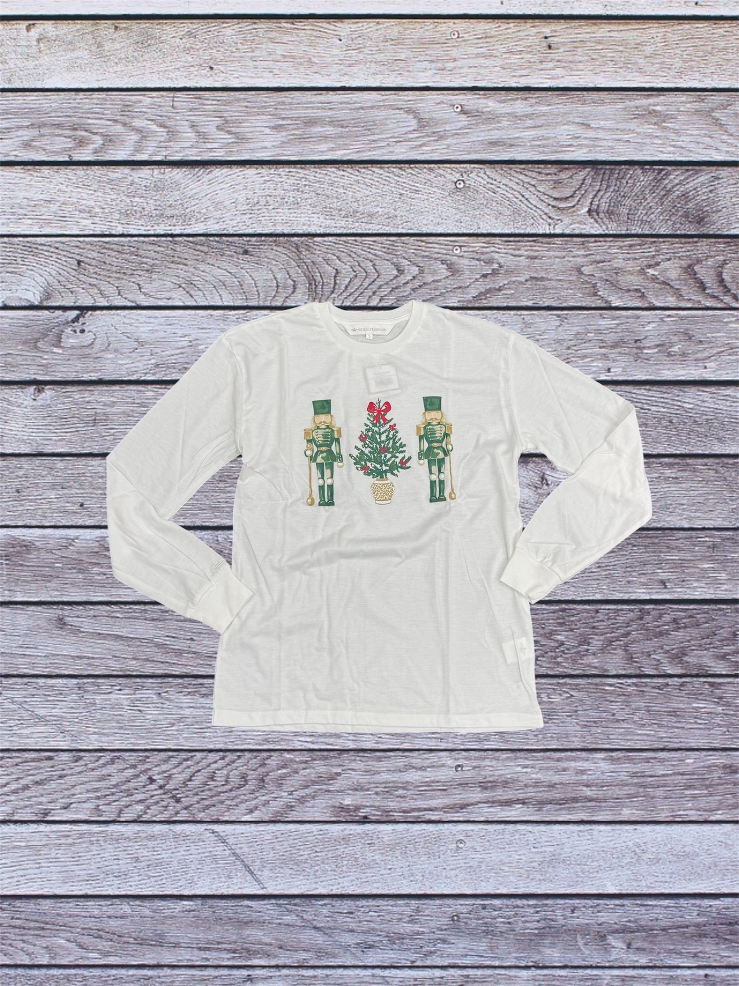 Watercolor Nutcracker Long Sleeve