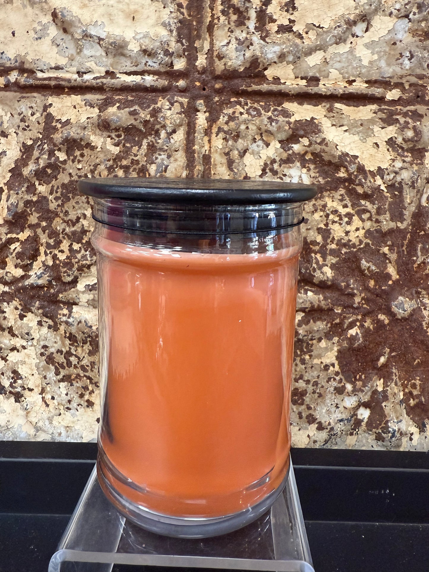 Large Jar Harvest Pumpkin Candle