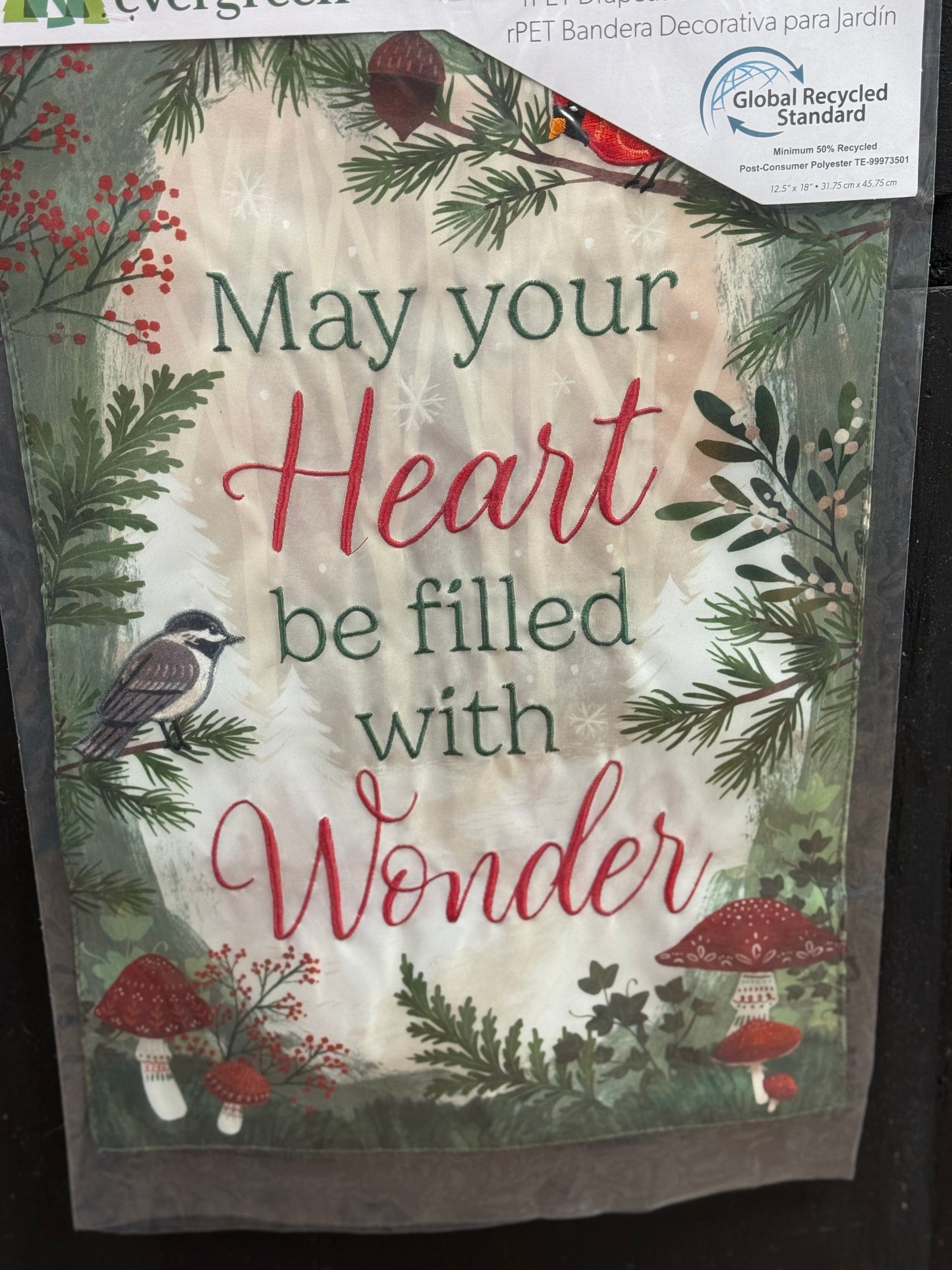 Wondering Heart Garden Flag