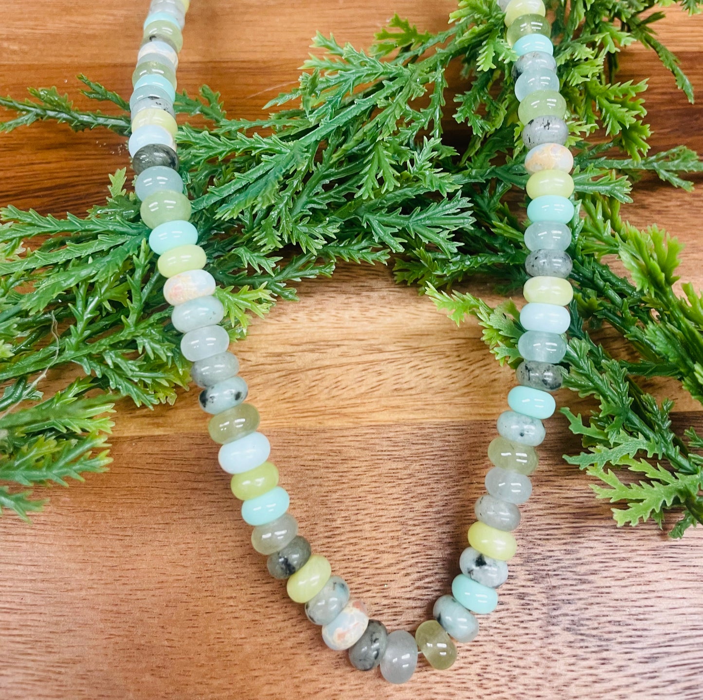 Mint River Stone Necklace