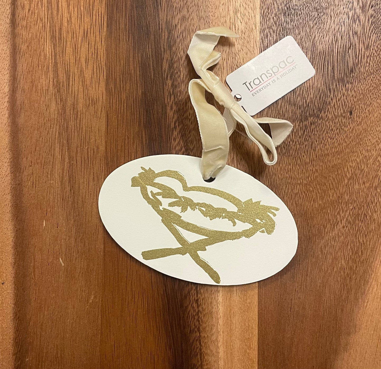 Gold Baby Jesus/ Gold Angel Ornament