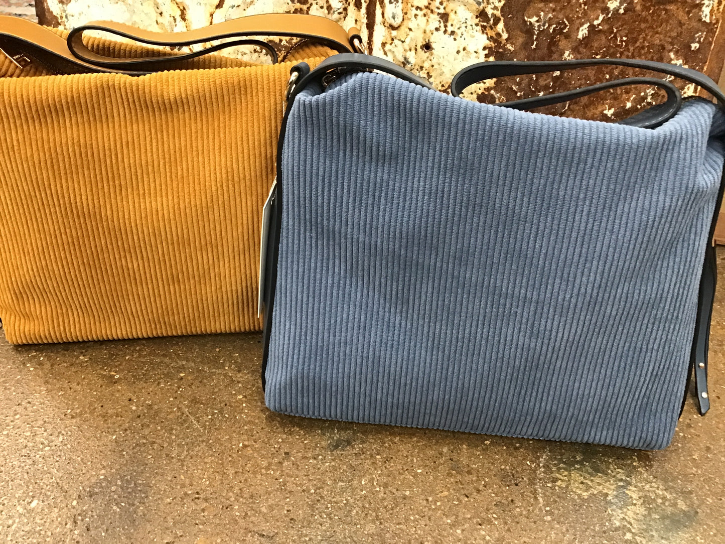 Michaela Slouchy Purse Mustard
