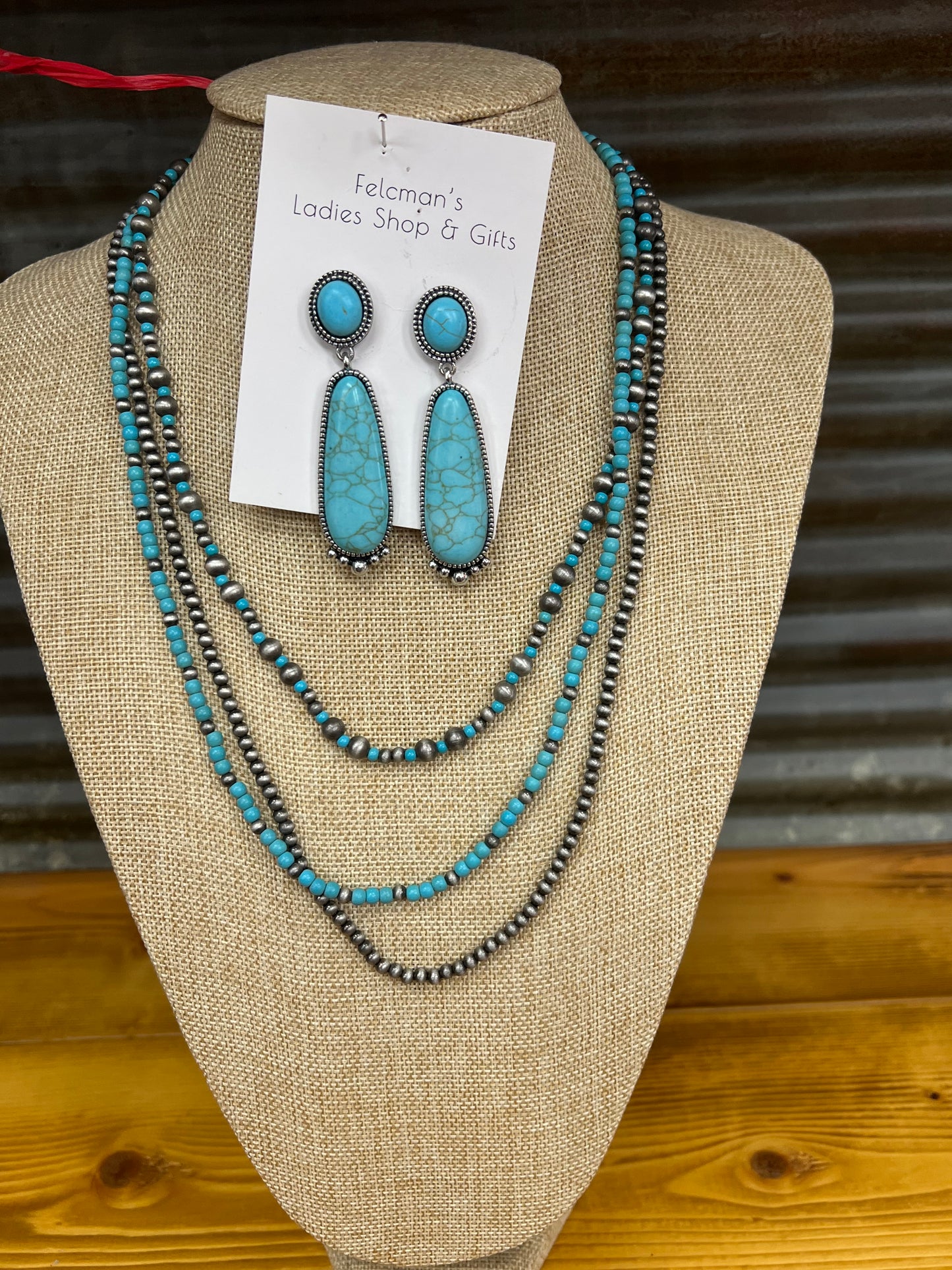 Beaded Western Necklace