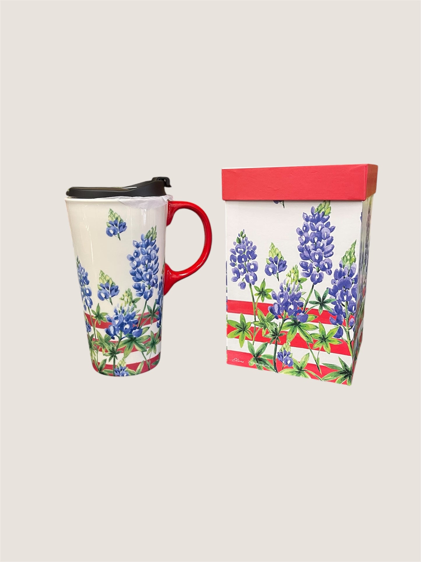 Bluebonnet Ceramic Coffee Cup