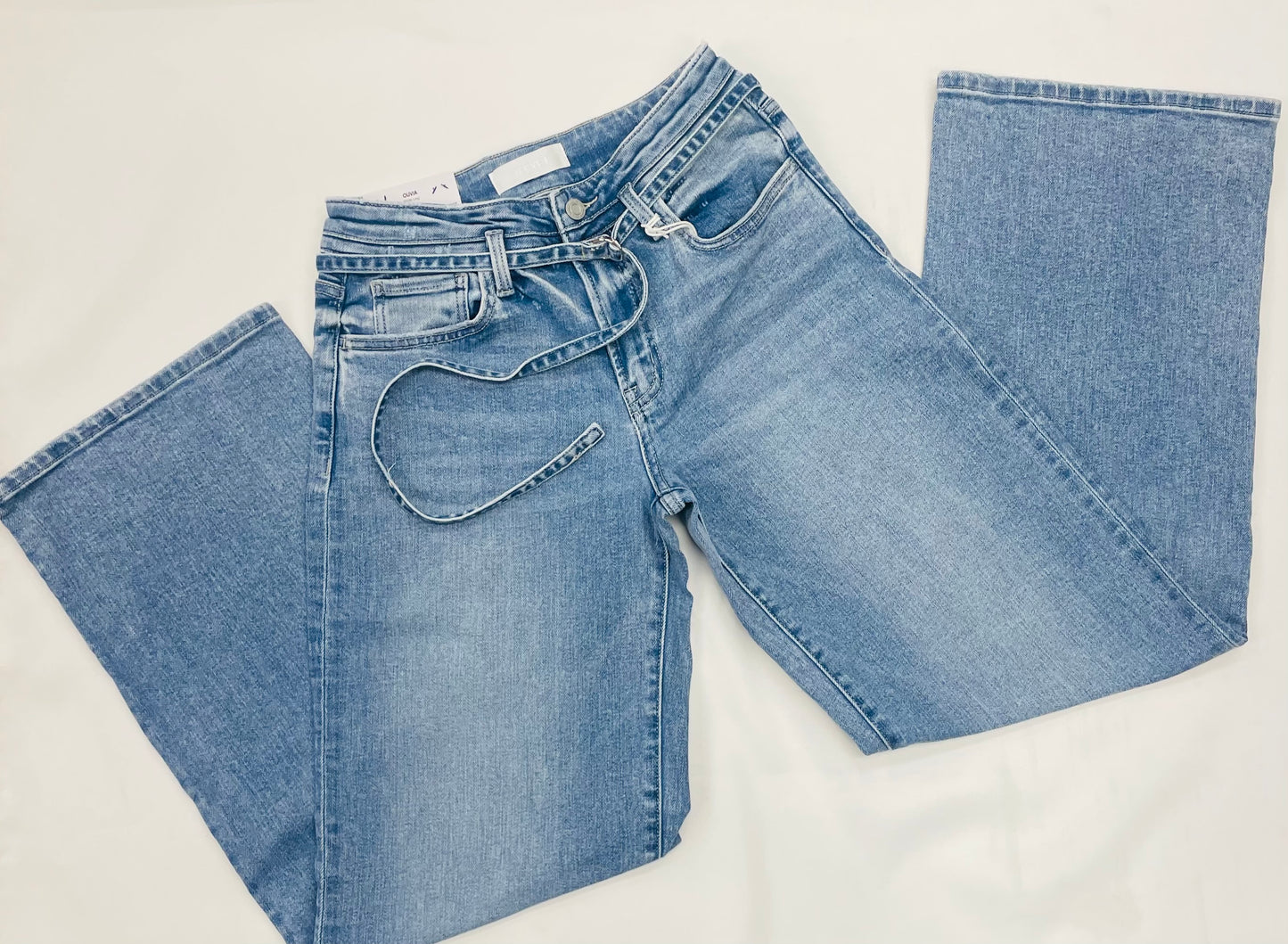 Lucid High Rise Wide Jeans