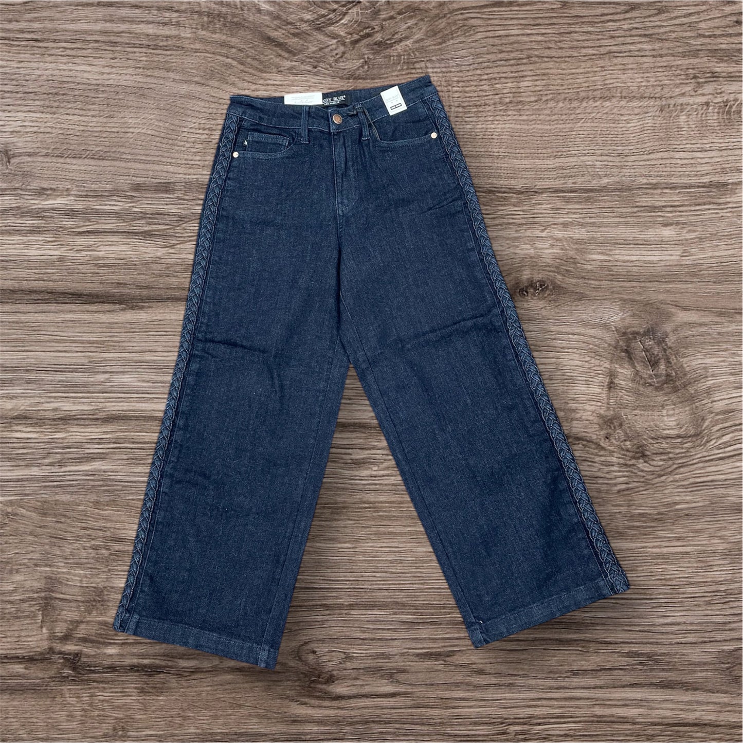 Braided Side Seem Jean