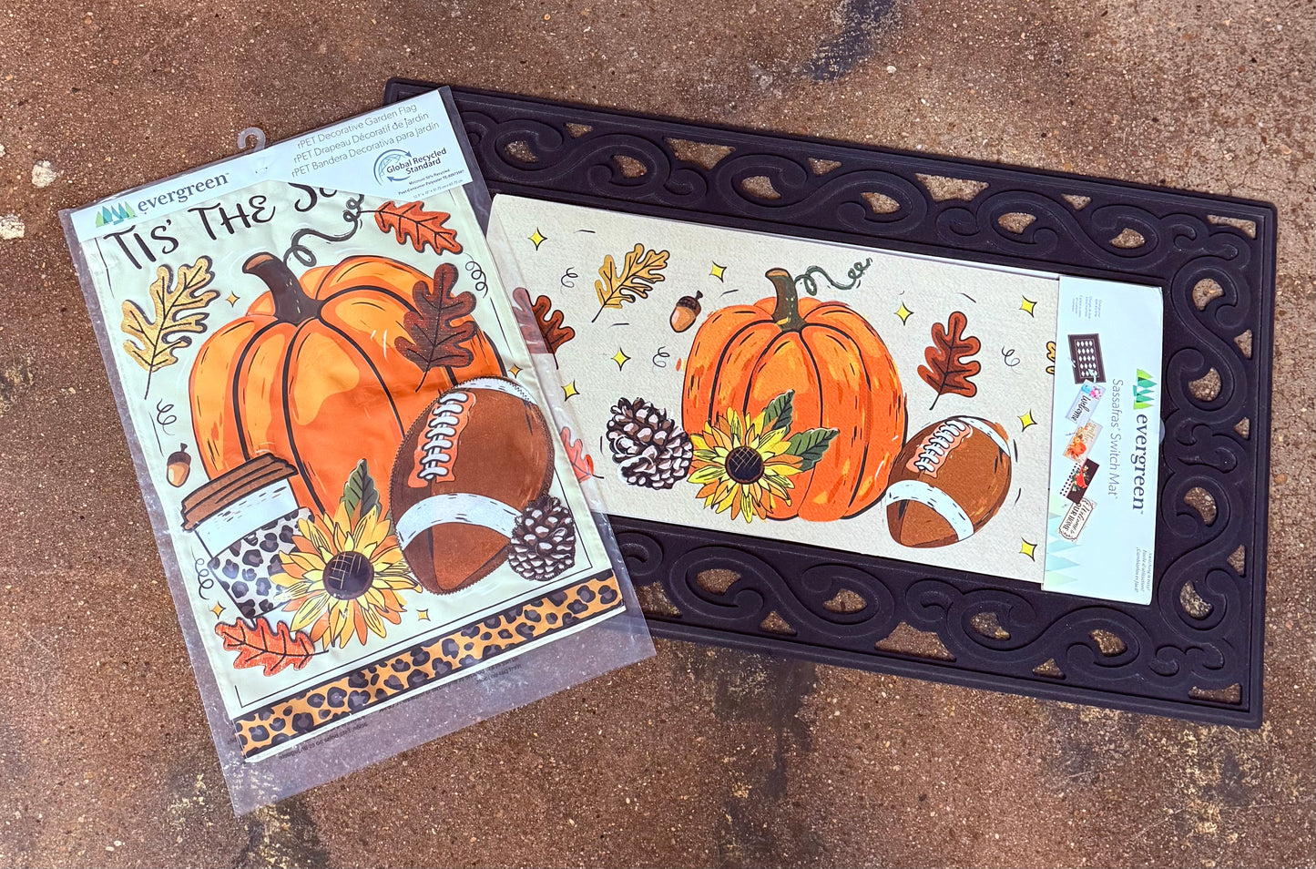 Tis The Season Fall Garden Flag