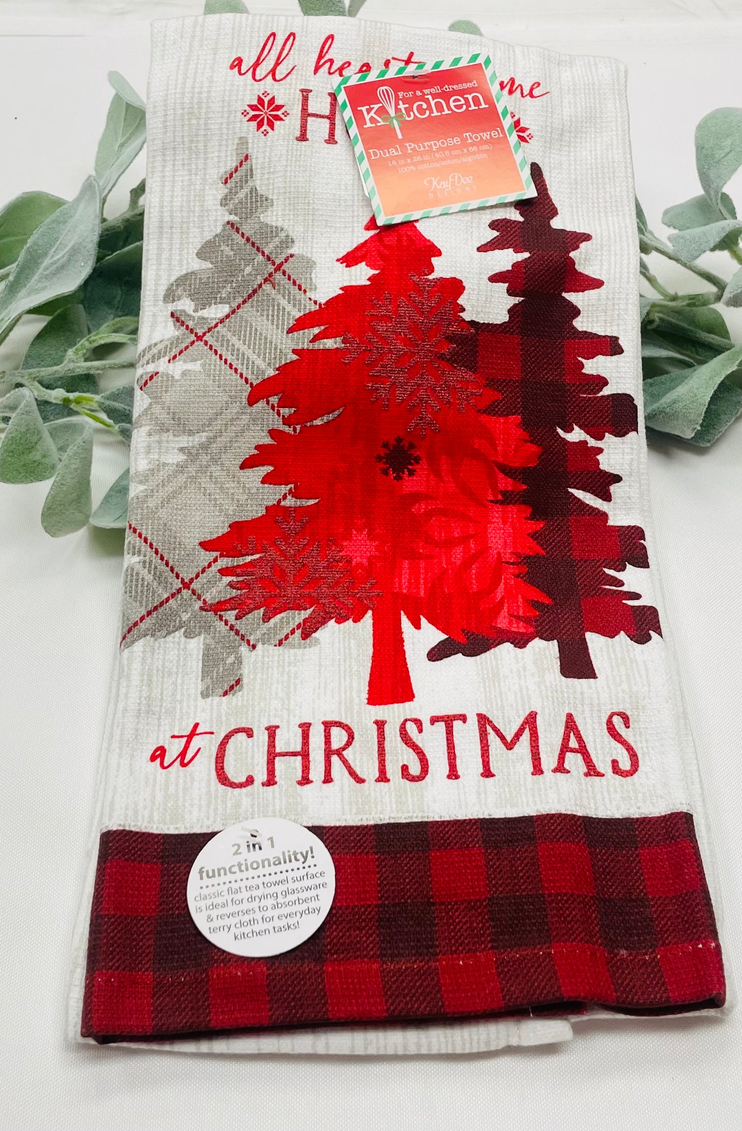 Home At Christmas Towel