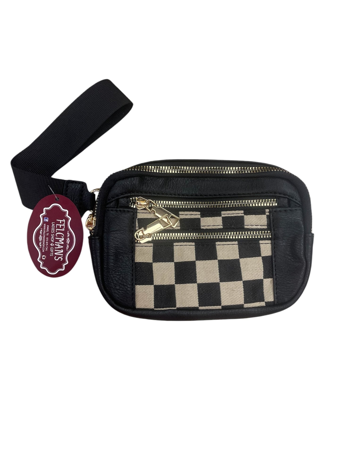 Checkered Wristlets