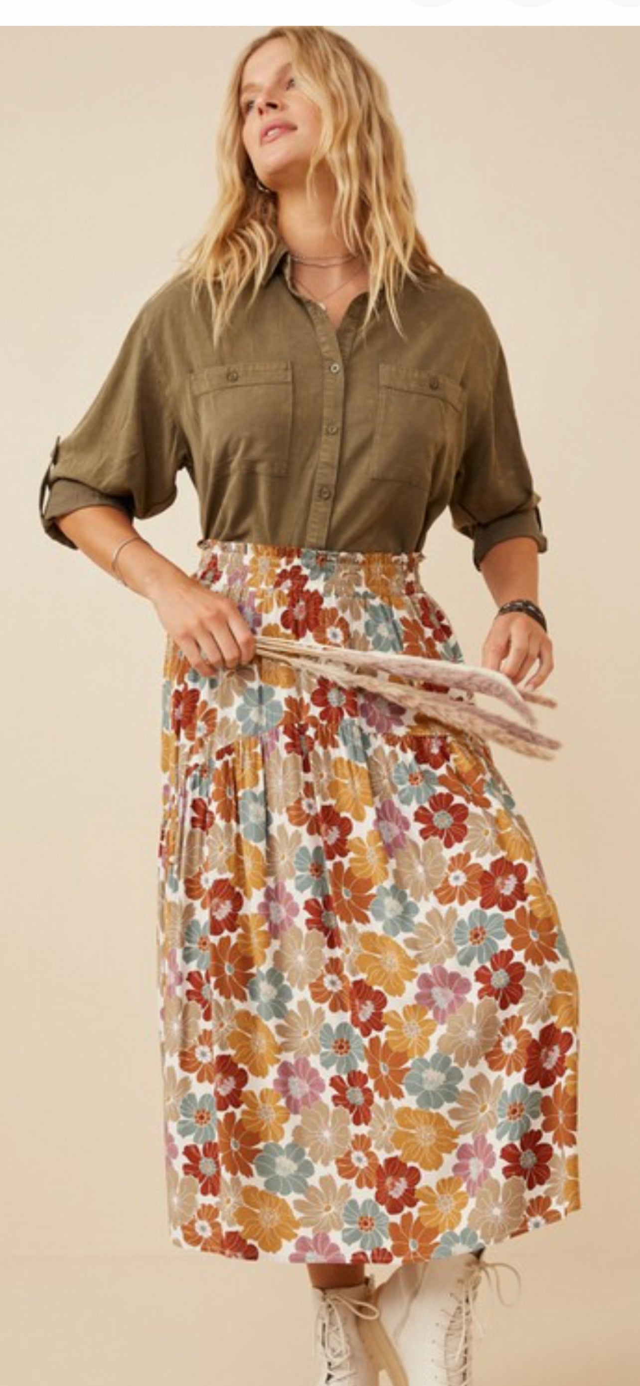 Floral Skirt