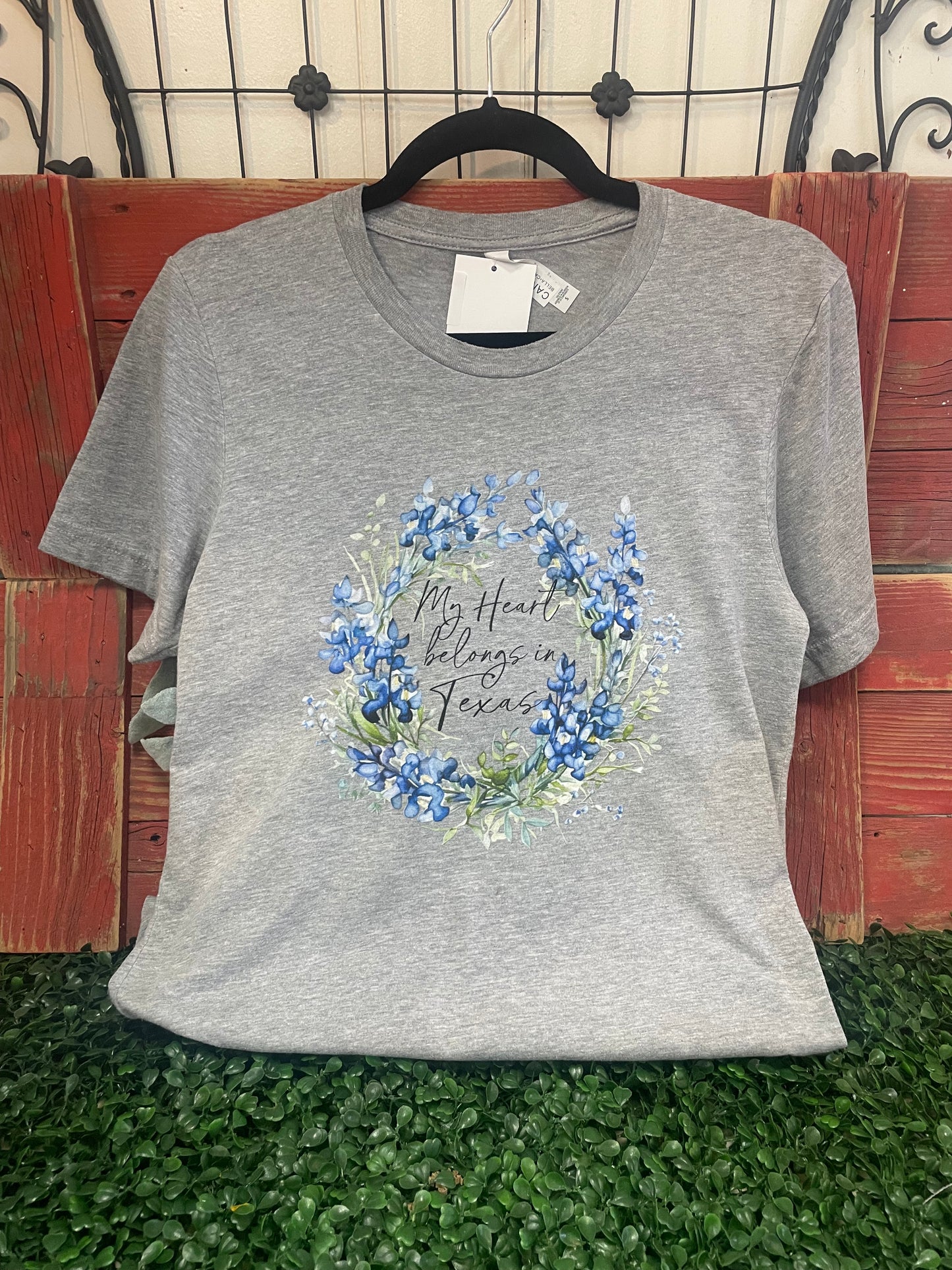 Bluebonnet Wreath T-Shirts