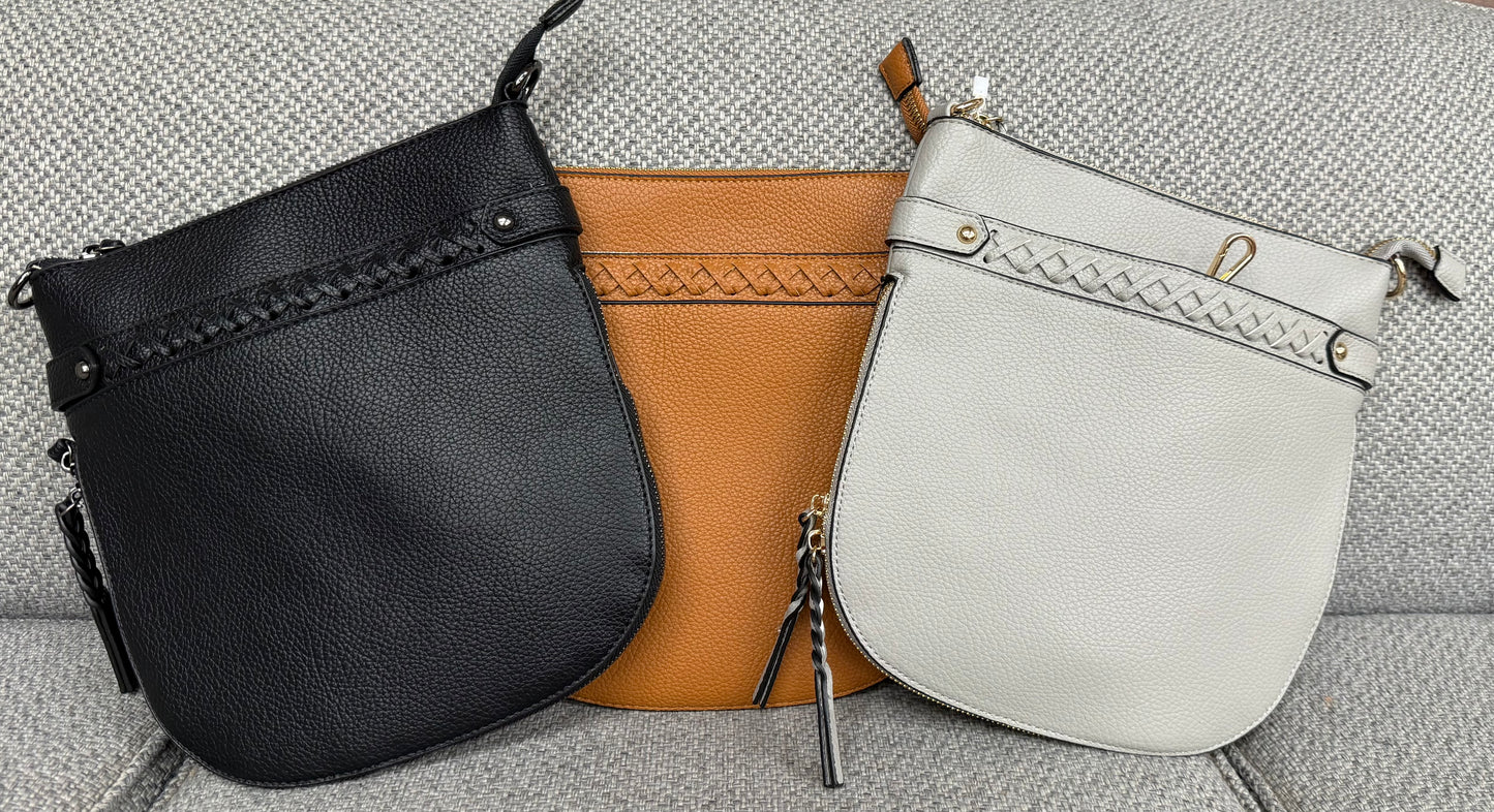 Large Braided Pocket Purses