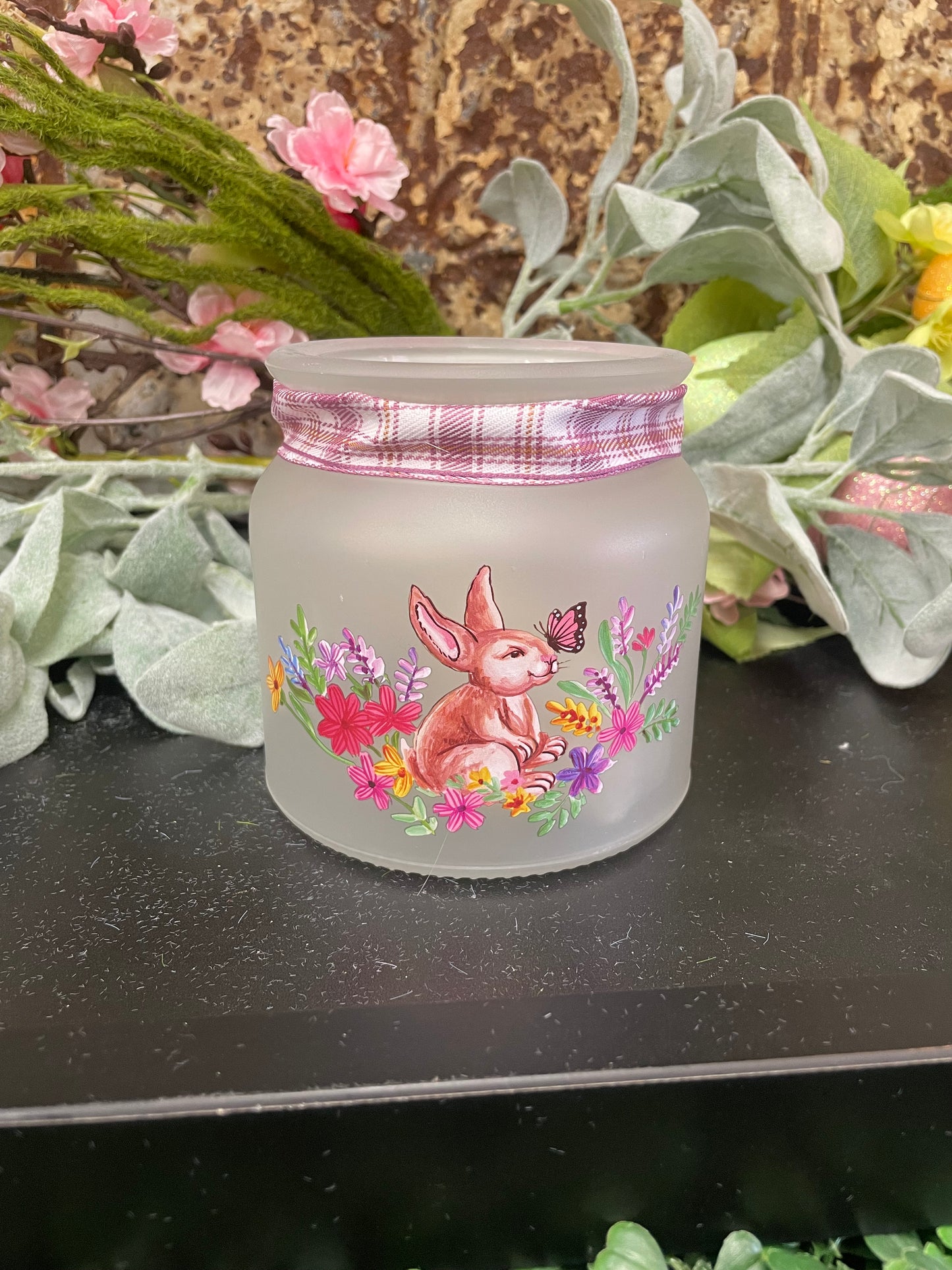 Small Light Up Bunny Jar