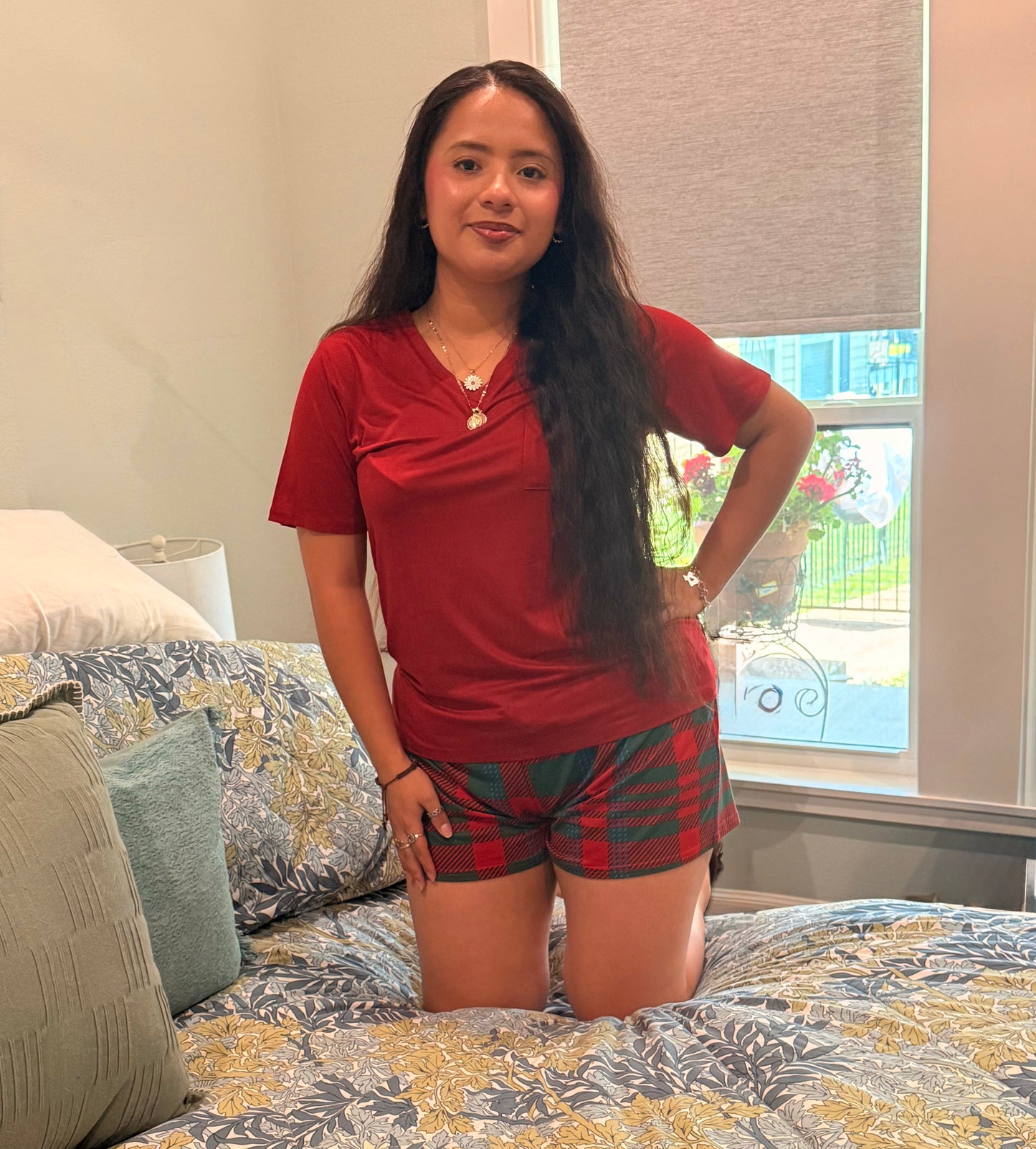 Telluride Plaid Sleep Shorts