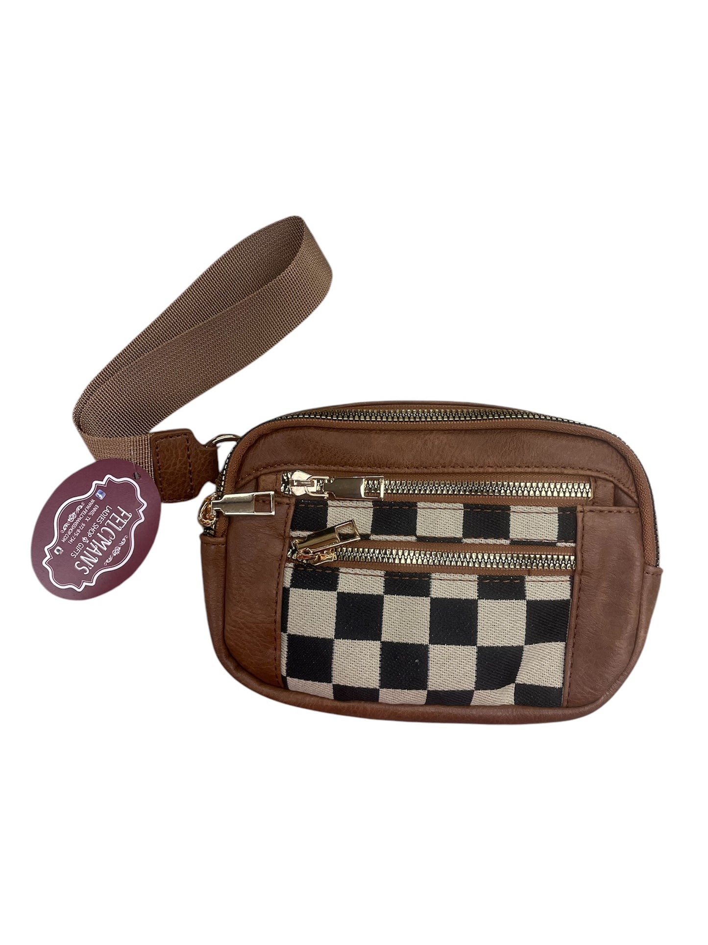 Checkered Wristlets