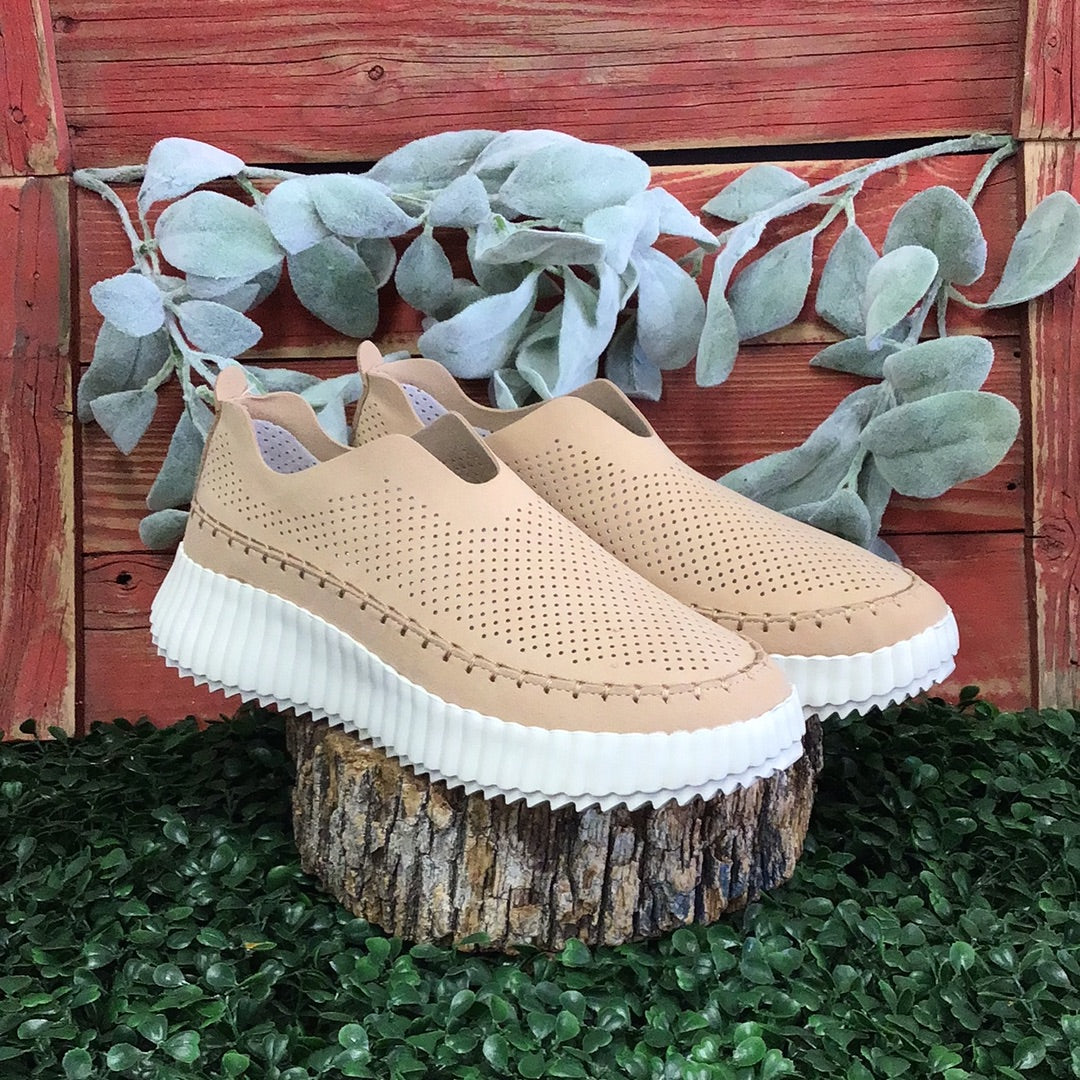 Walk With Me Camel Shoes