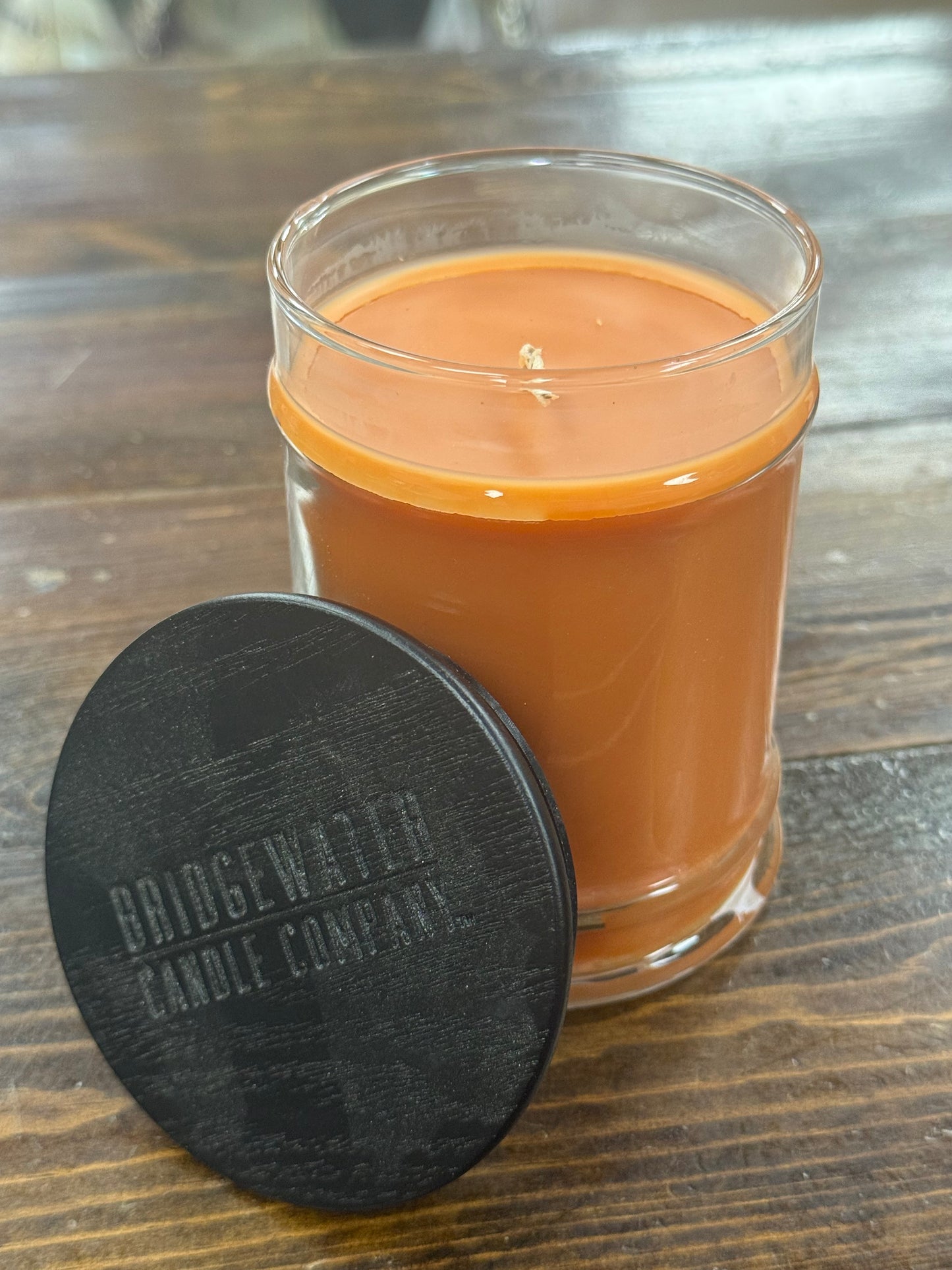 Small Harvest Pumpkin Candle