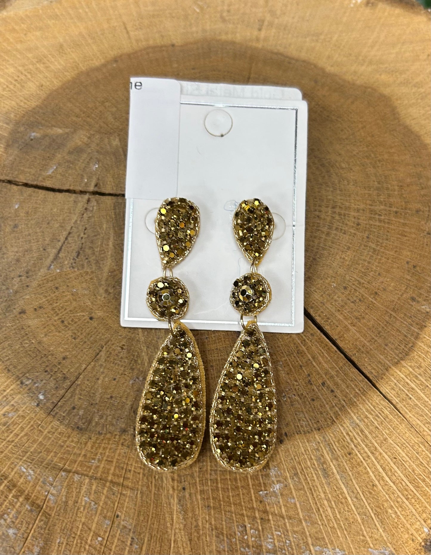 Gold Metal Rhinestone
