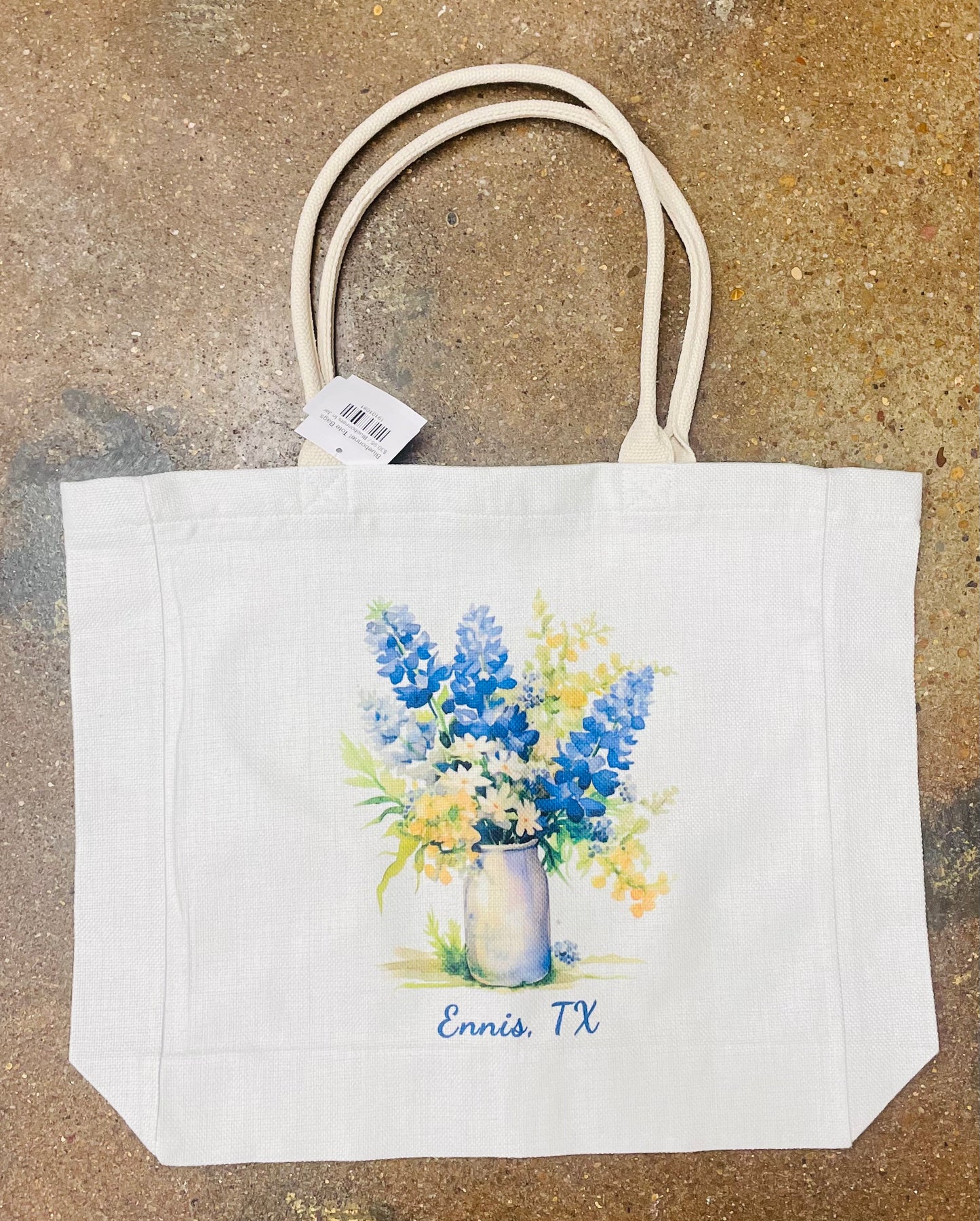 Bluebonnet Tote Bags