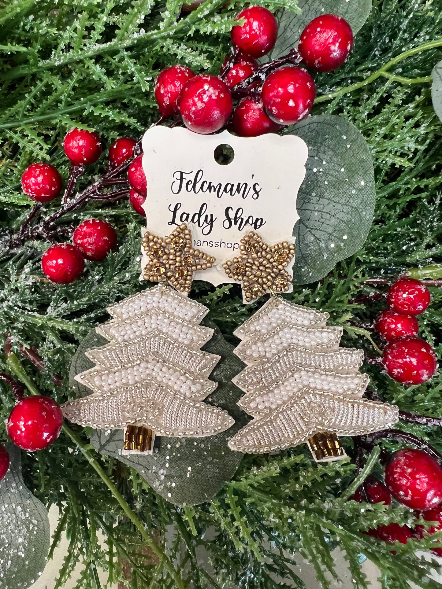 Christmas Tree Earrings
