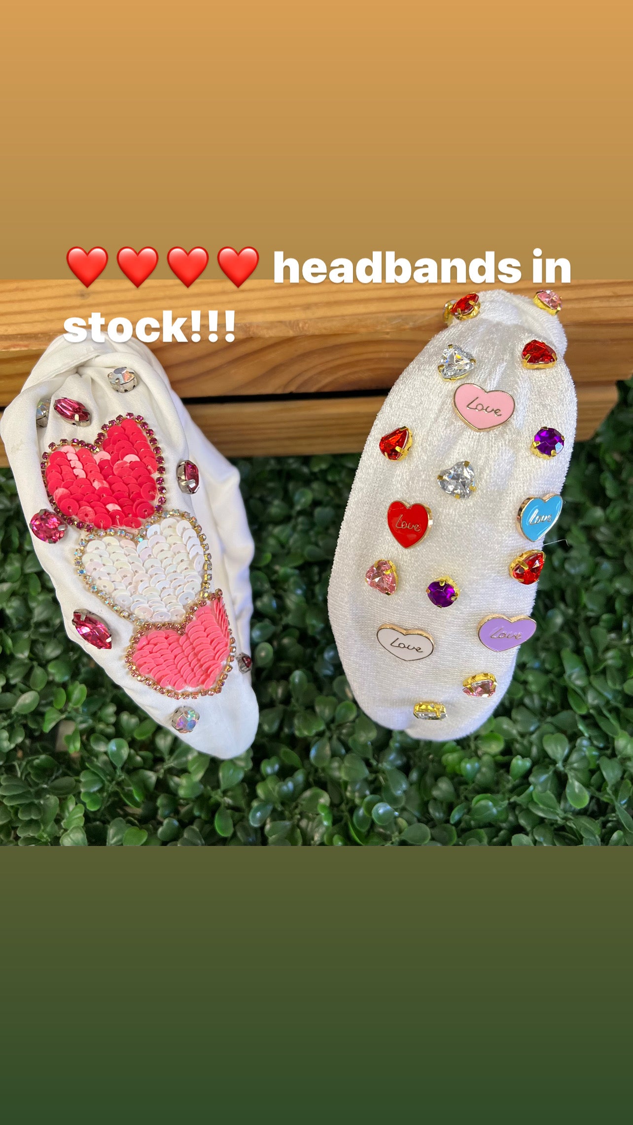 Valentines Headbands