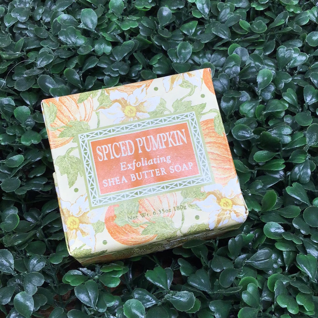 Spiced Pumpkin 6oz Wrapped Soap
