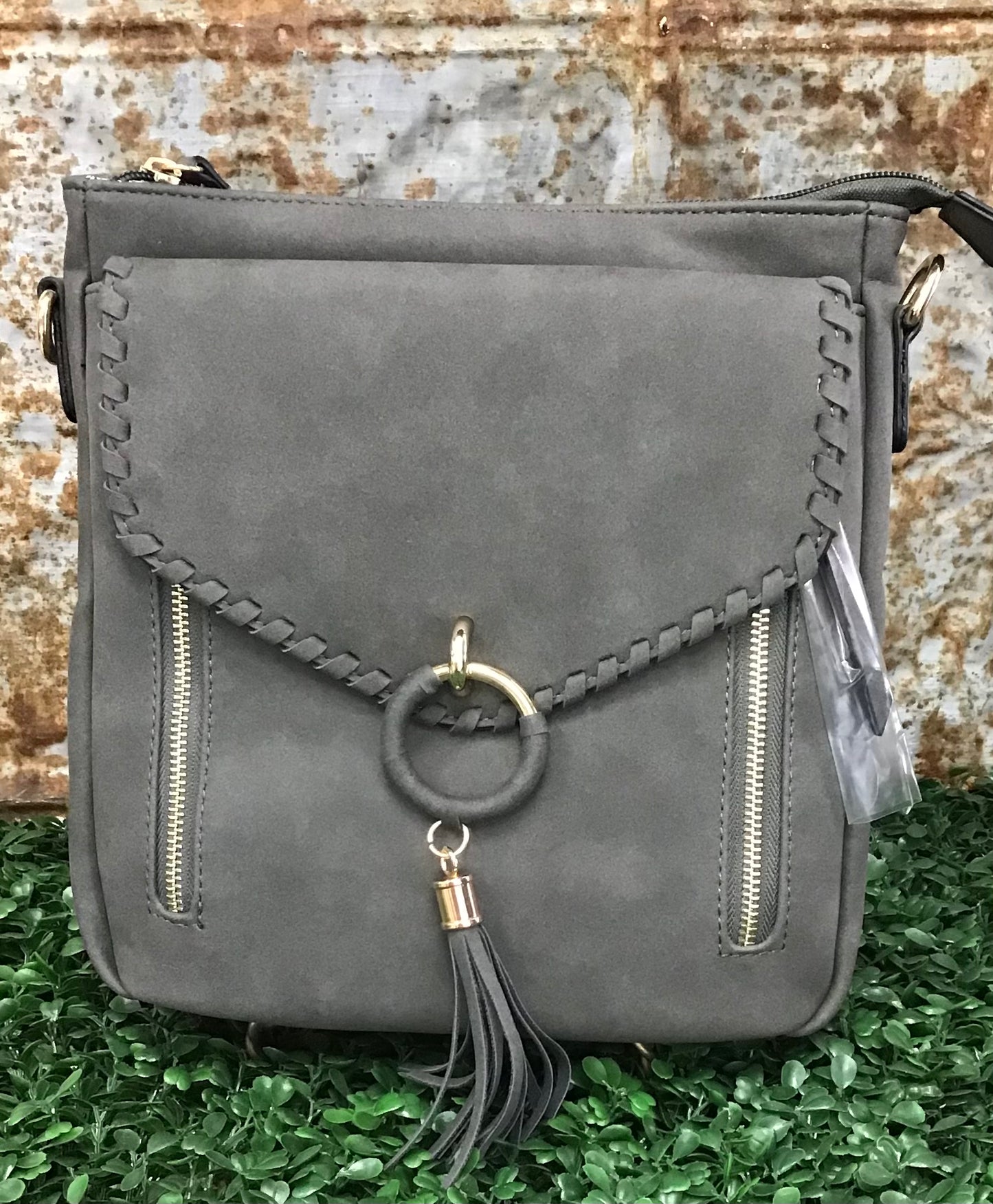 Layla Suede Crossbody