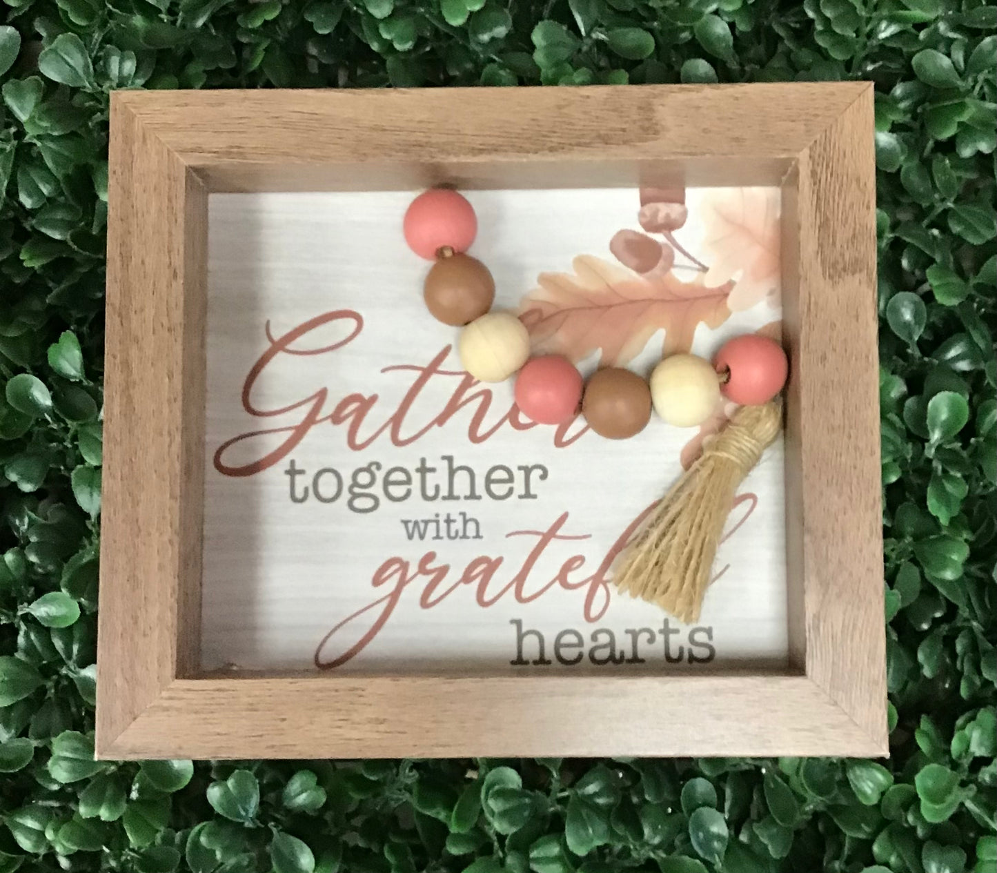 Wall Signs with Beads