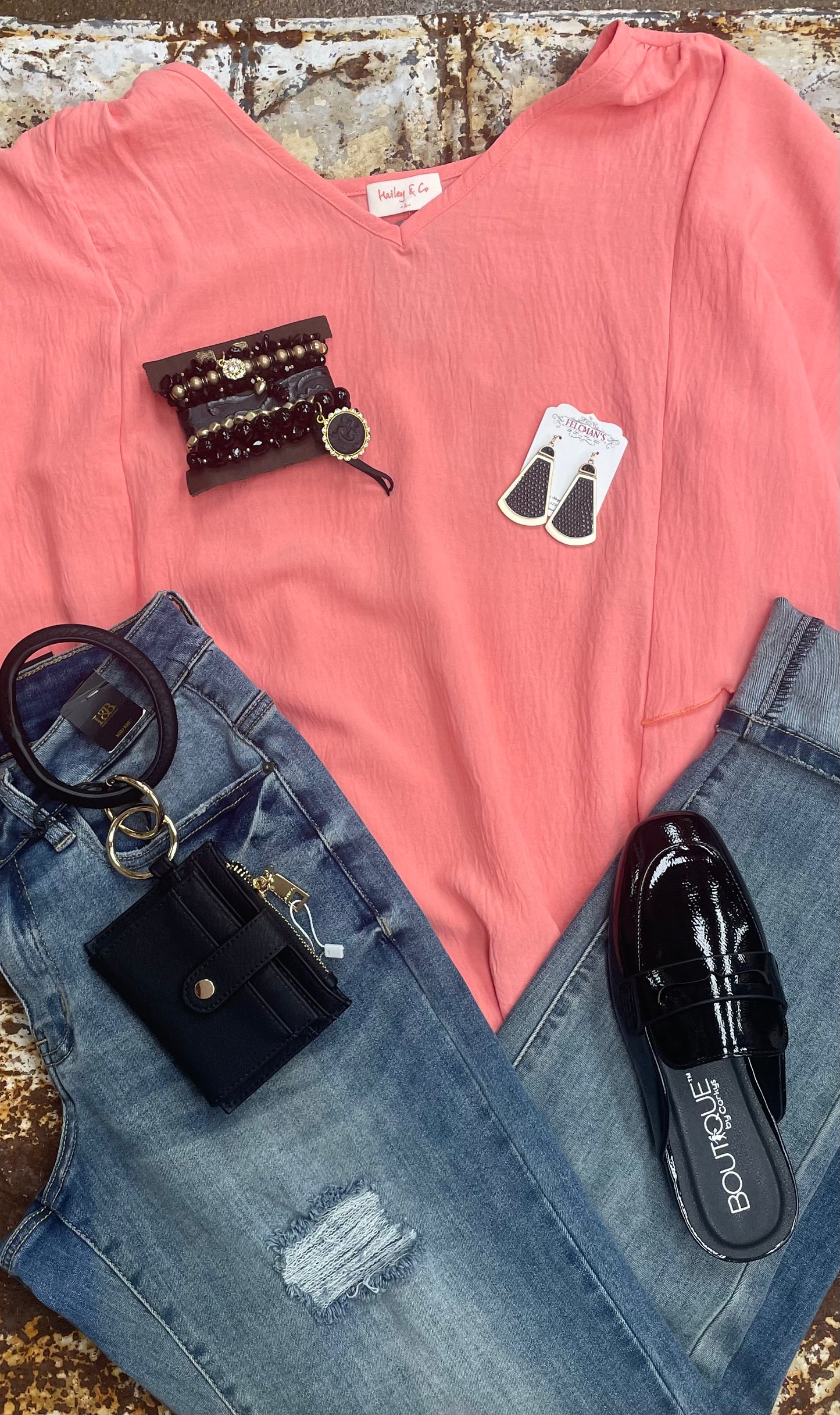 Coral Wide Sleeve