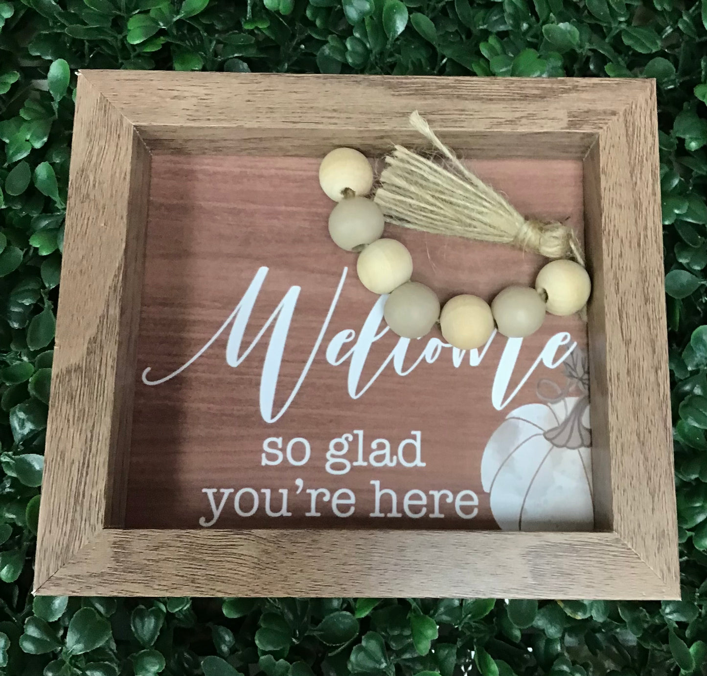 Wall Signs with Beads