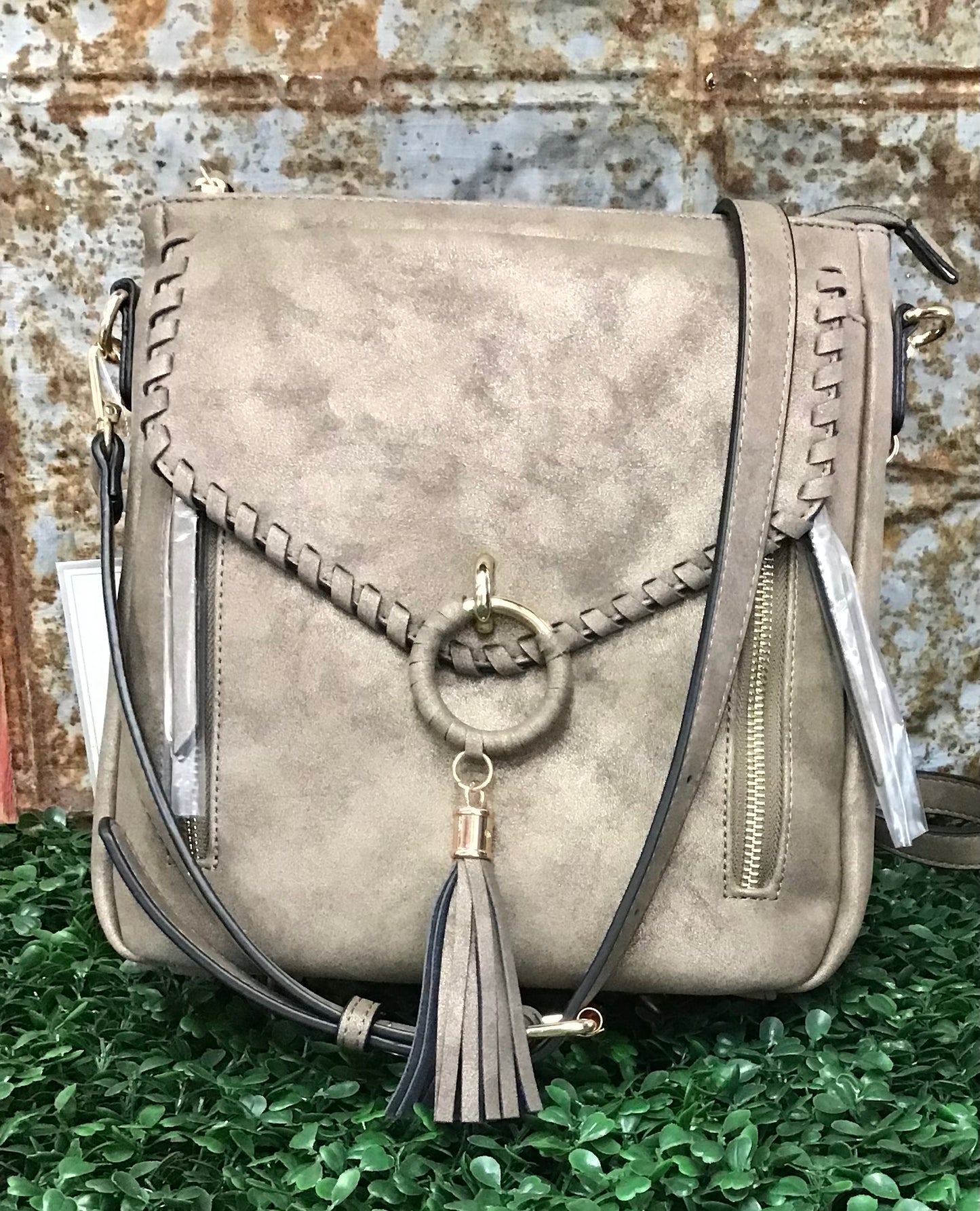 Layla Suede Crossbody