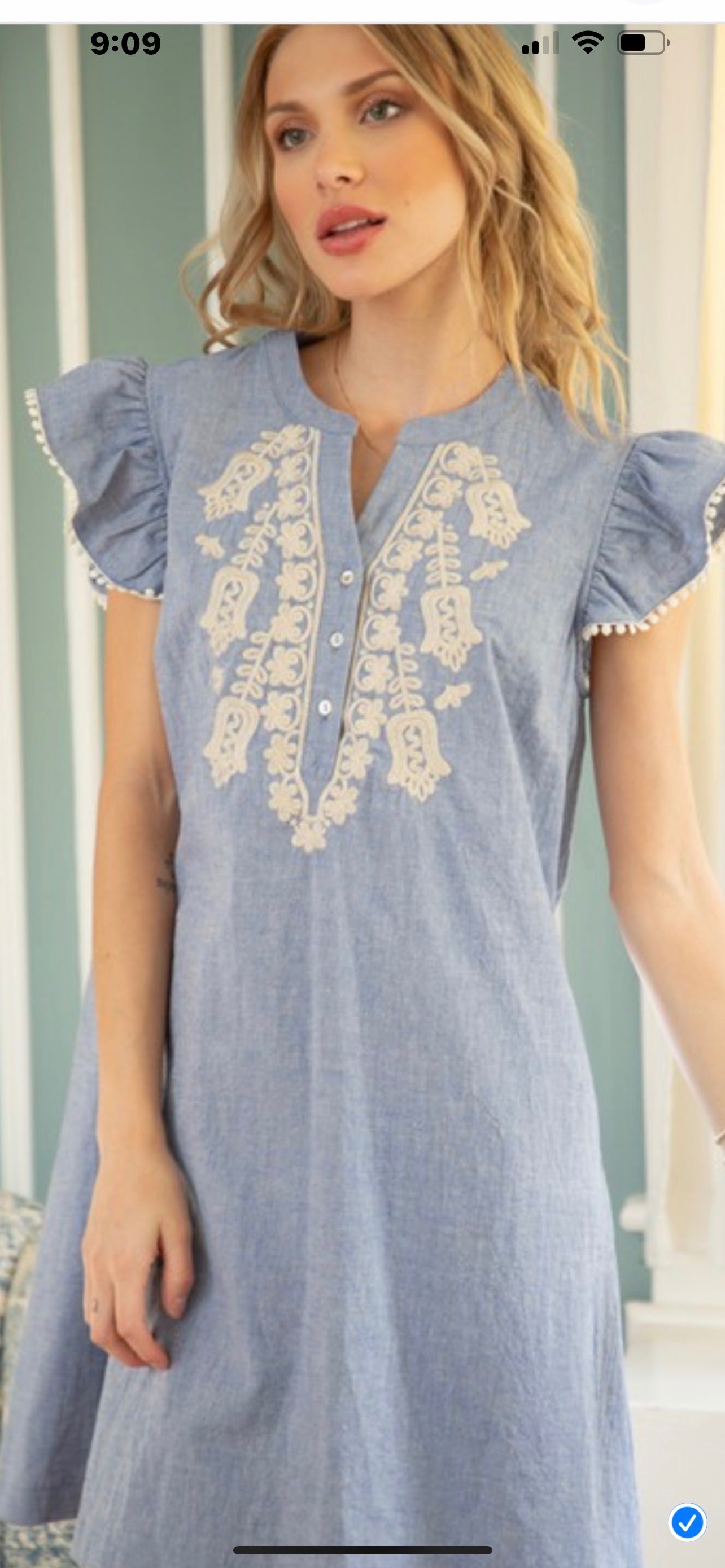 Chambray Dress