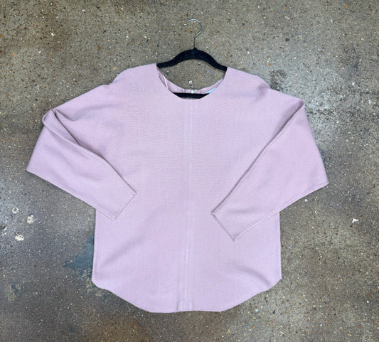 Zipper Back Pullover