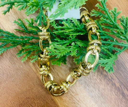 Gold Chain Bracelet