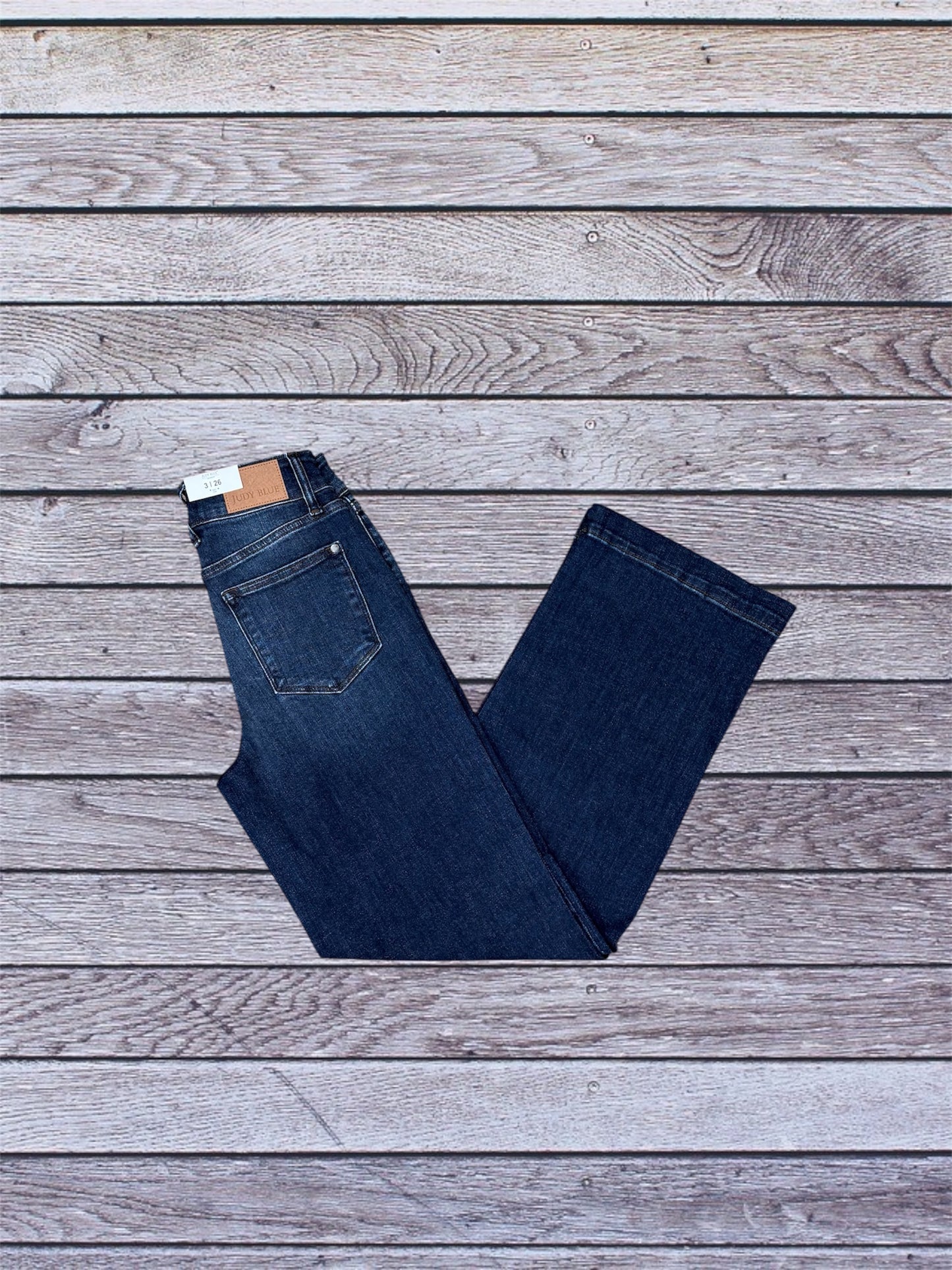 Dark Color High Rise Boot Cut Judy Blue Jeans