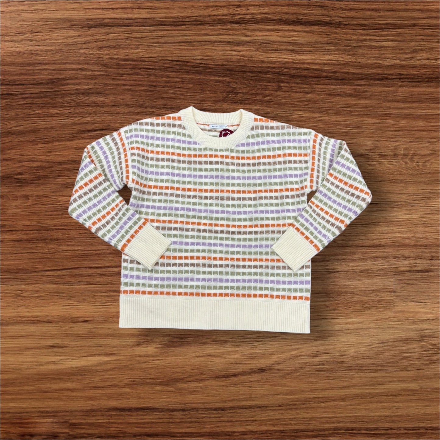 Multi Colored Striped Sweater