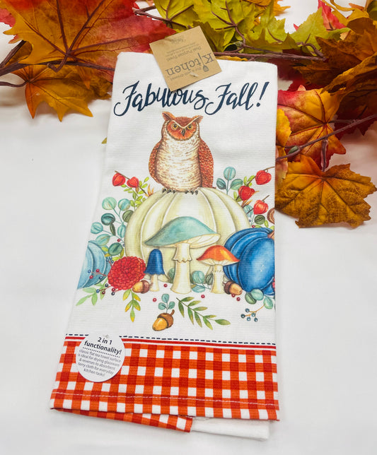 Fabulous Fall Tea Towel