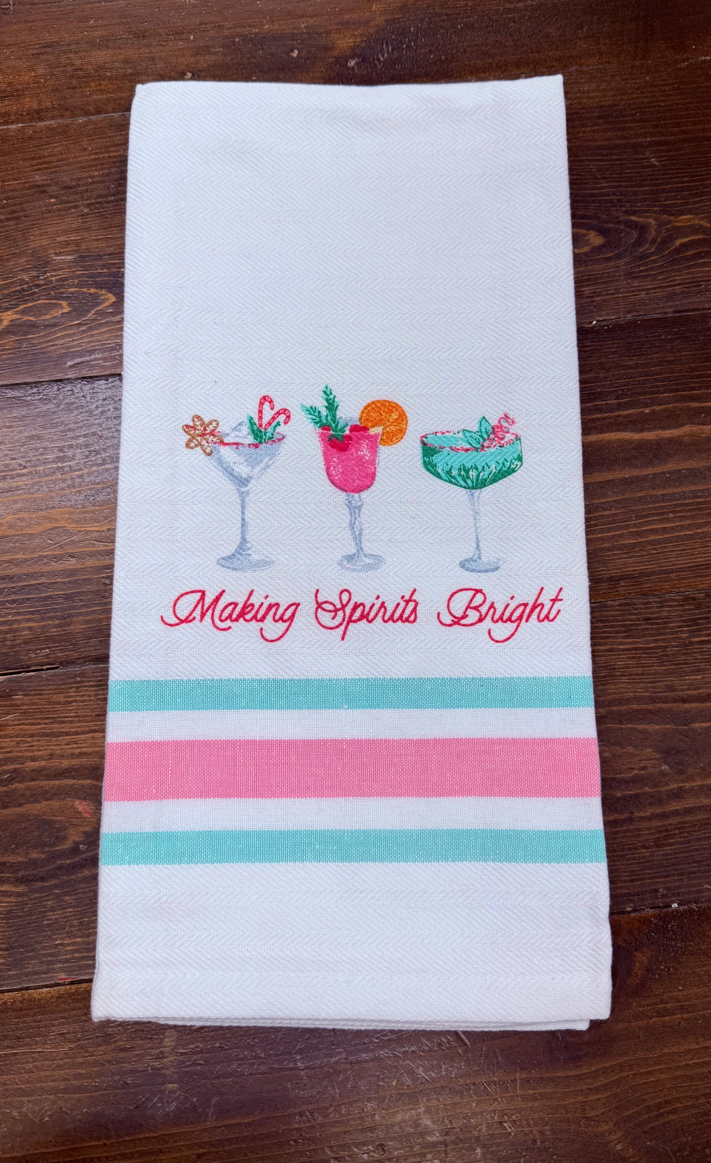 Making Spirits Bright Hand Towel