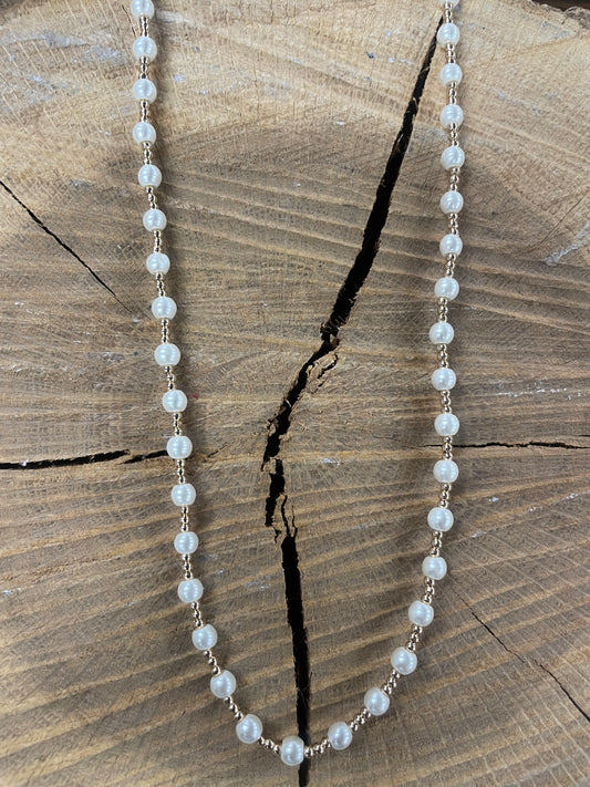 Water Resistant Pearl Necklace