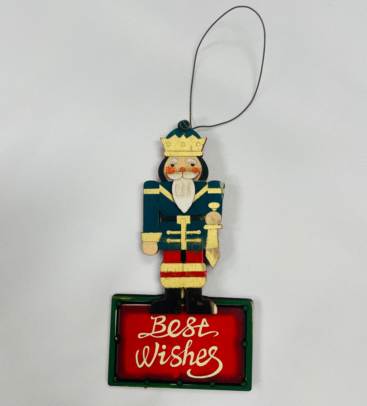 Plywood Nutcracker Ornament