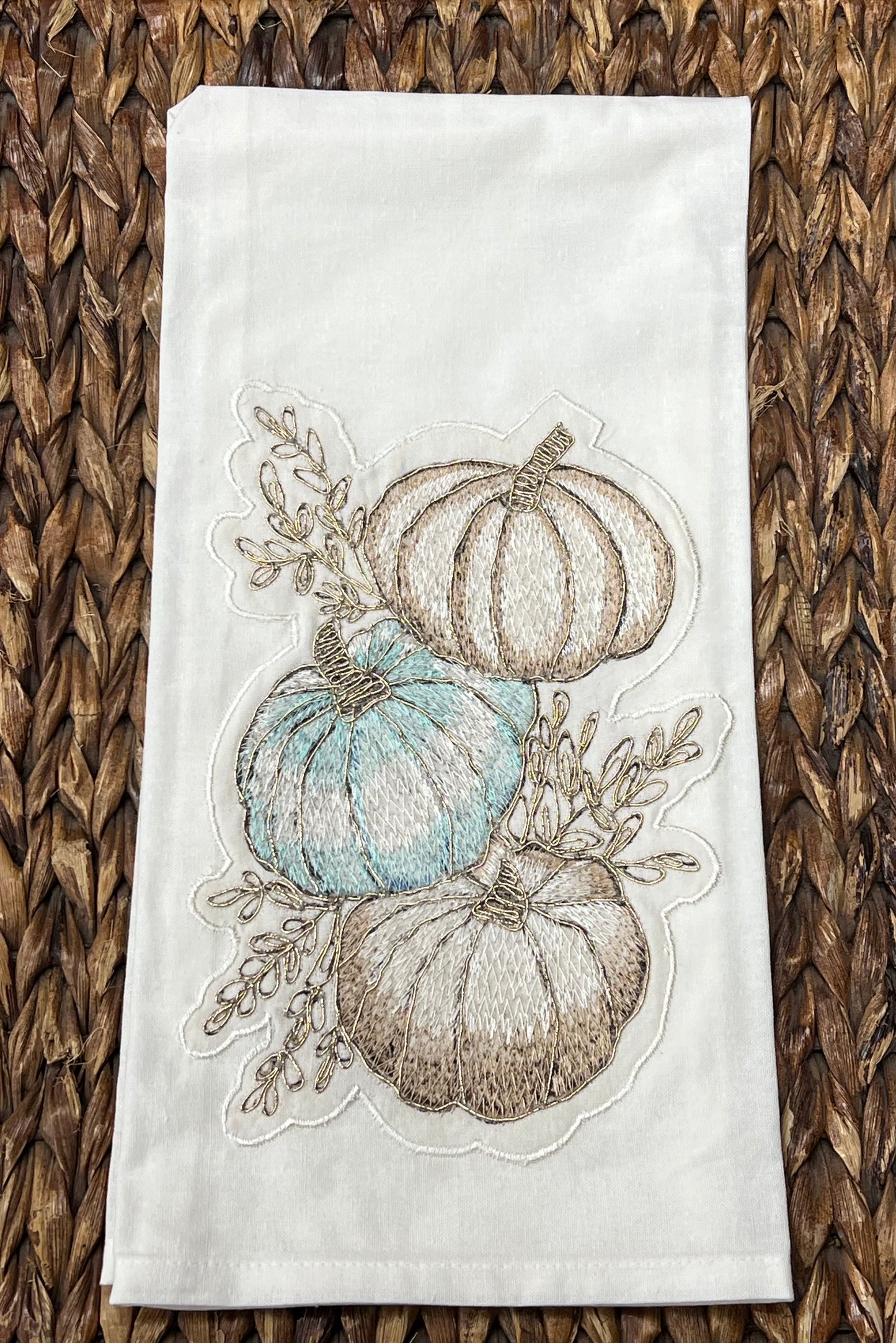 Pumpkin Patch Hand Towel