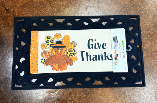 Give Thanks Turkey Switch Mat