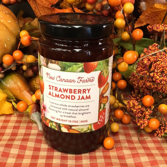 New Canaan Farms Strawberry Almond Jam